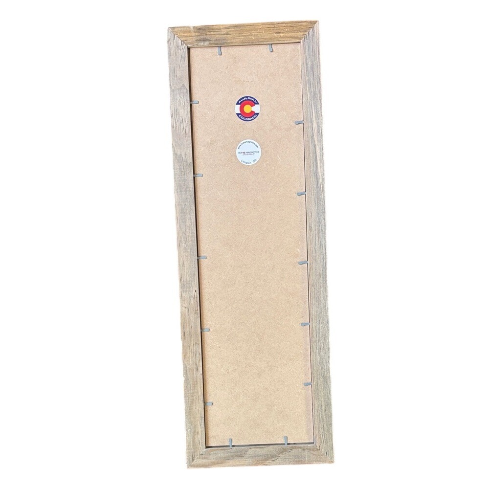 Colorado "Conquering the Colorado 14ers" Framed Wall Art Wood Checklist 22" - Picture 2 of 13
